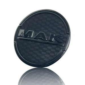 CAP C013 MAK CHROME BLACK 60MM