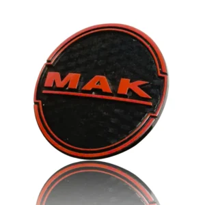 CAP C035 MAK COLOR RED-BLACK 60MM